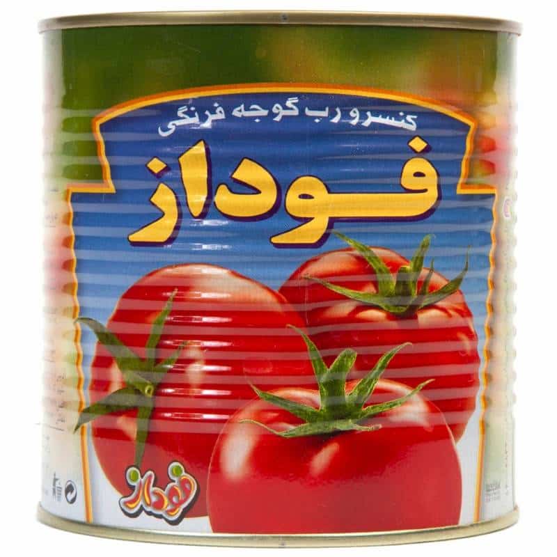رب گوجه فرنگی فوداز محصولی کاربردی برای بازار مواد غذایی